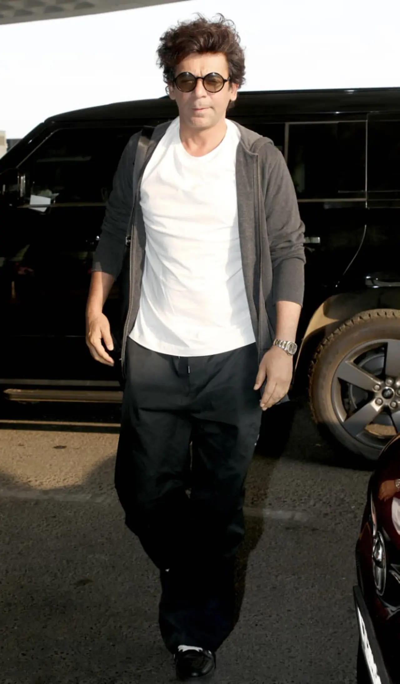 Sunil Grover was also seen at the airport sporting a casual look as he headed out of the city.